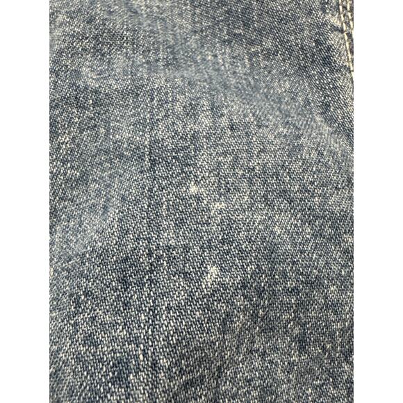 Vintage Gap 90s Denim Dress Women's Size 6 Button Front Sleeveless Retro Country - Picture 7 of 9
